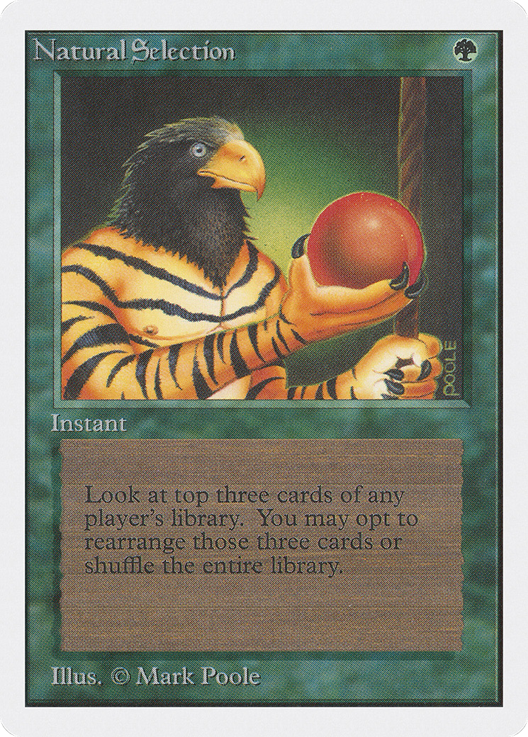 Natural Selection (2ED-) [Oldschool] Unlimited Edition MTG Single Wizards of the Coast