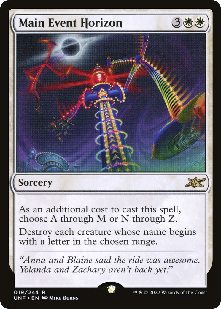 Main Event Horizon (UNF-019) [Unfinity] MTG Single Wizards of the Coast