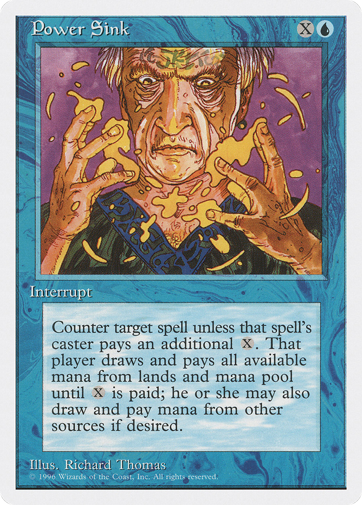 Power Sink (2PS-012) [Misc] Introductory Two-Player Set MTG Single Wizards of the Coast