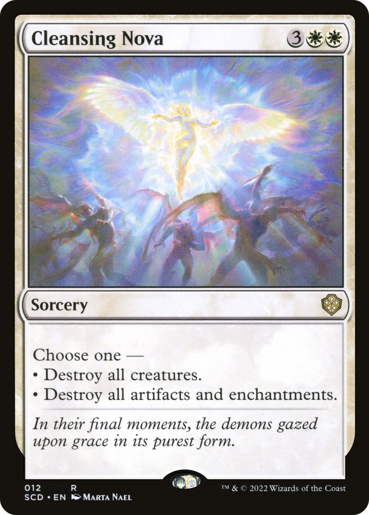 Cleansing Nova (SCD-012) [Starter Commander Decks] MTG Single Wizards of the Coast