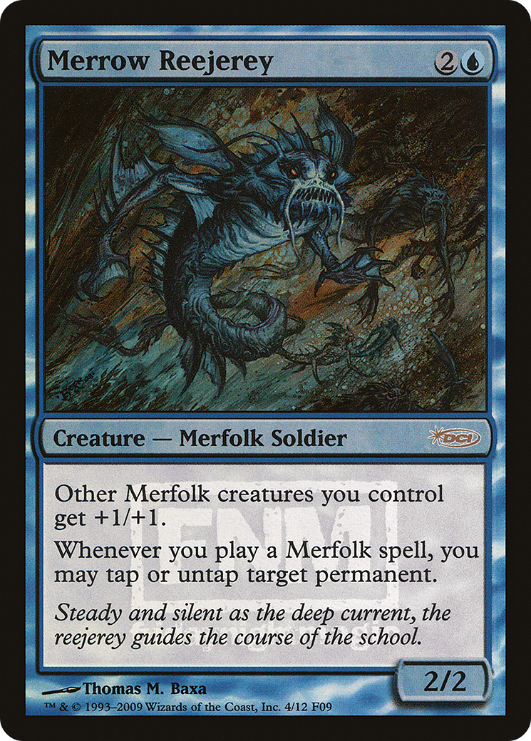 Merrow Reejerey (FNM-) [Misc] Friday Night Magic 2009 Foil MTG Single Wizards of the Coast