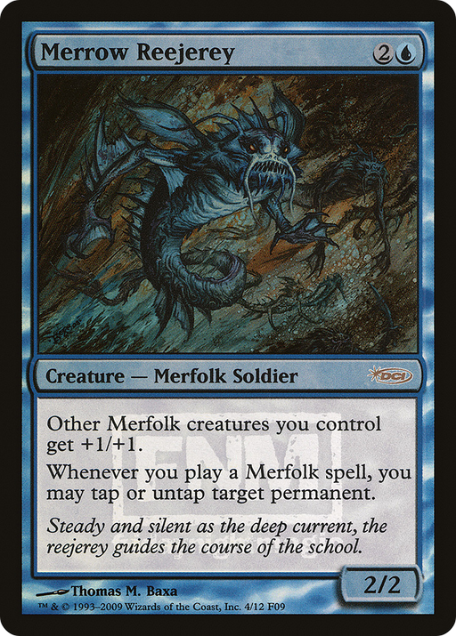 Merrow Reejerey (FNM-) [Misc] Friday Night Magic 2009 Foil MTG Single Wizards of the Coast