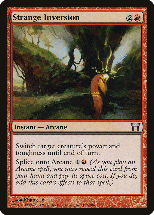 Strange Inversion (CHK-192) [Champions of Kamigawa] MTG Single Wizards of the Coast