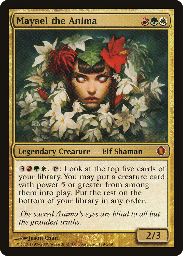 Mayael the Anima (ALA-179) [Shards of Alara] Foil MTG Single Wizards of the Coast