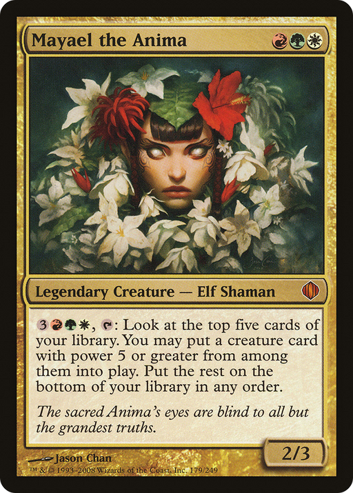 Mayael the Anima (ALA-179) [Shards of Alara] Foil MTG Single Wizards of the Coast