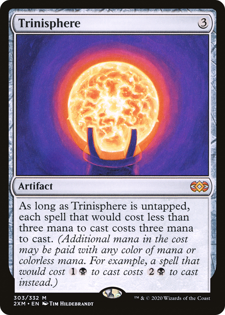 Trinisphere (2XM-303) [Double Masters] Foil MTG Single Wizards of the Coast