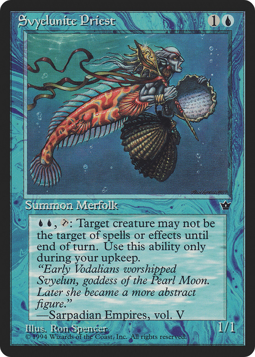 Svyelunite Priest (FEM-026) [Fallen Empires] MTG Single Wizards of the Coast