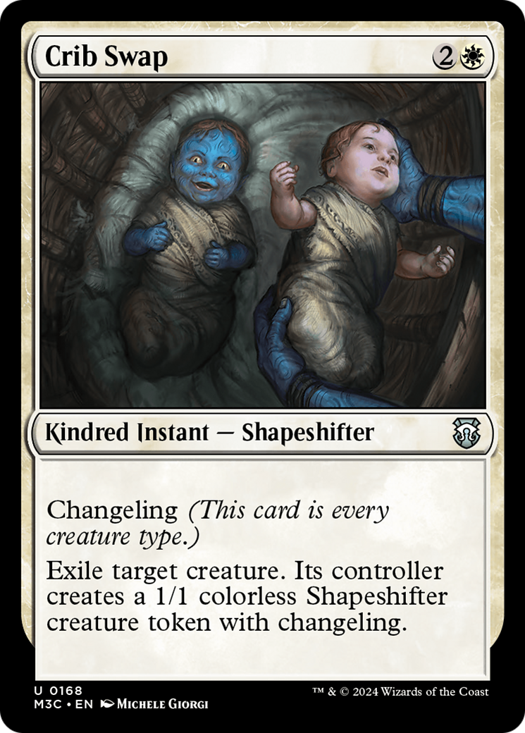 Crib Swap (M3C-168) [Modern Horizons 3 Commander] MTG Single Wizards of the Coast