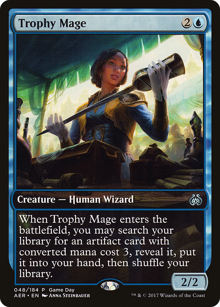 Trophy Mage (GAME-048) [Aether Revolt Promos] MTG Single Wizards of the Coast