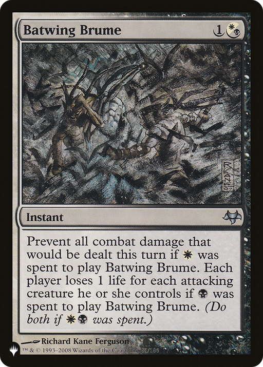 Batwing Brume (LIST-81/180) [Mystery Booster] The List MTG Single Wizards of the Coast