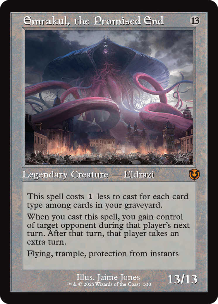 Emrakul, the Promised End (INR-330) [Innistrad Remastered] MTG Single Wizards of the Coast