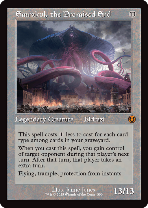Emrakul, the Promised End (INR-330) [Innistrad Remastered] MTG Single Wizards of the Coast