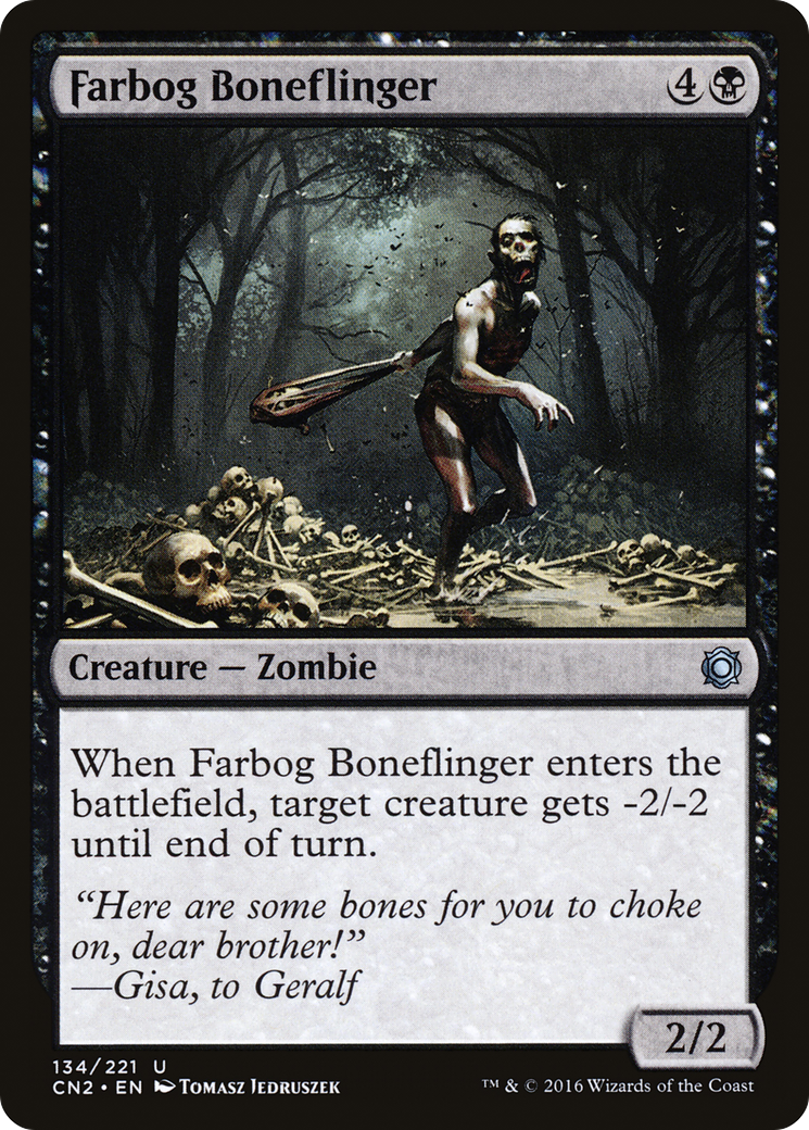 Farbog Boneflinger (CN2-134) [Conspiracy: Take the Crown] MTG Single Wizards of the Coast
