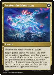 Invasion of Alara // Awaken the Maelstrom (MOM-230) [March of the Machine] Foil MTG Single Wizards of the Coast
