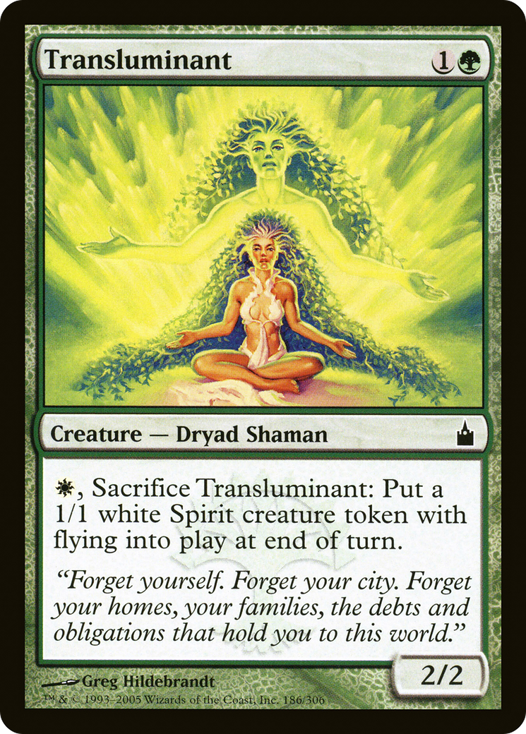 Transluminant (RAV-186) [Ravnica: City of Guilds] MTG Single Wizards of the Coast