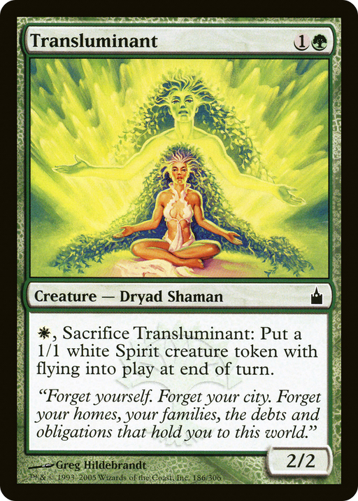 Transluminant (RAV-186) [Ravnica: City of Guilds] MTG Single Wizards of the Coast