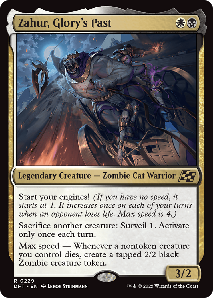 Zahur, Glory's Past (DFT-229) [Aetherdrift] MTG Single Wizards of the Coast