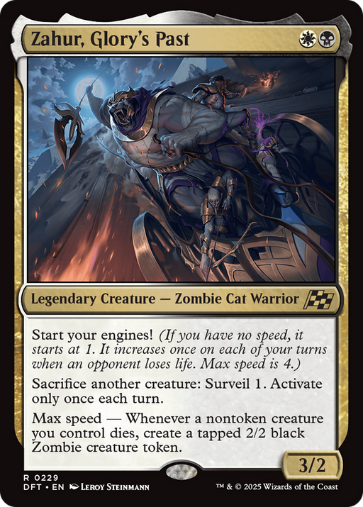 Zahur, Glory's Past (DFT-229) [Aetherdrift] MTG Single Wizards of the Coast