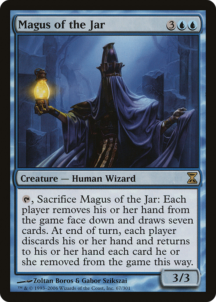Magus of the Jar (TSP-067) [Time Spiral] Foil MTG Single Wizards of the Coast