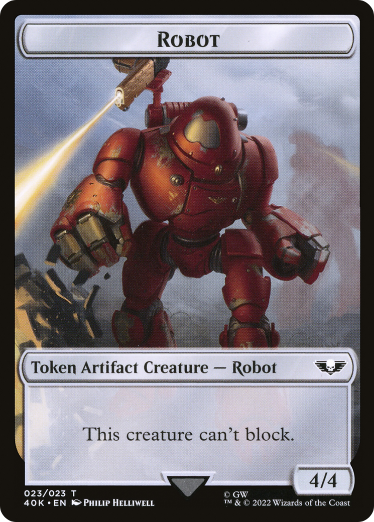 Robot (T40K-023) [Tokens] Warhammer 40,000 Tokens MTG Single Wizards of the Coast