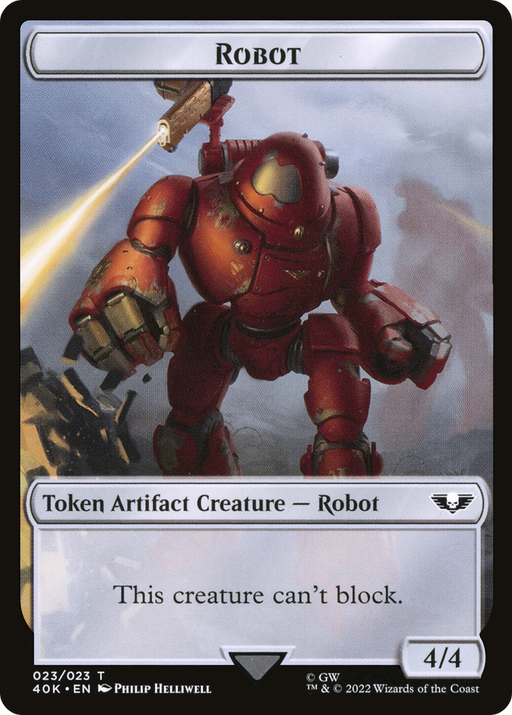 Robot (T40K-023) [Tokens] Warhammer 40,000 Tokens MTG Single Wizards of the Coast