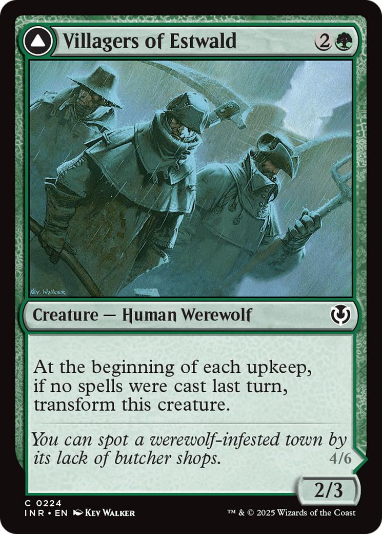 Villagers of Estwald (INR-224) [Innistrad Remastered] MTG Single Wizards of the Coast