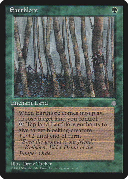Earthlore (ICE-) [Ice Age] MTG Single Wizards of the Coast