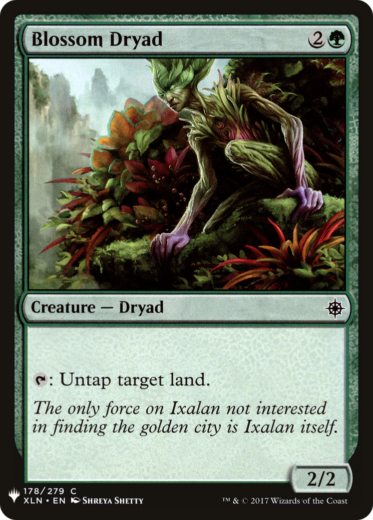 Blossom Dryad (LIST-XLN-178) [Mystery Booster] The List MTG Single Wizards of the Coast
