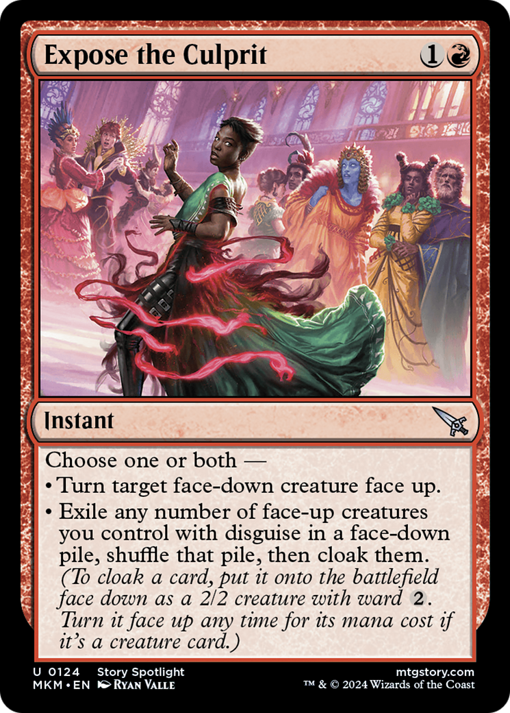 Expose the Culprit (MKM-124) [Murders at Karlov Manor] MTG Single Wizards of the Coast