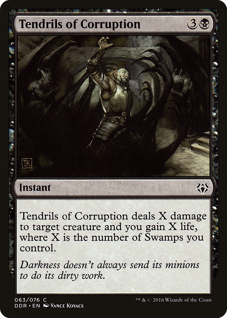 Tendrils of Corruption (DDR-063) [Misc] Duel Decks: Nissa vs. Ob Nixilis MTG Single Wizards of the Coast
