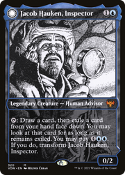 Jacob Hauken, Inspector (VOW-320) [Innistrad: Crimson Vow] (Showcase) Foil MTG Single Wizards of the Coast