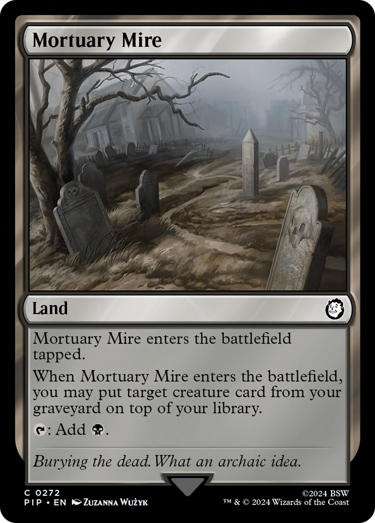 Mortuary Mire (PIP-272) [Fallout] Foil MTG Single Wizards of the Coast