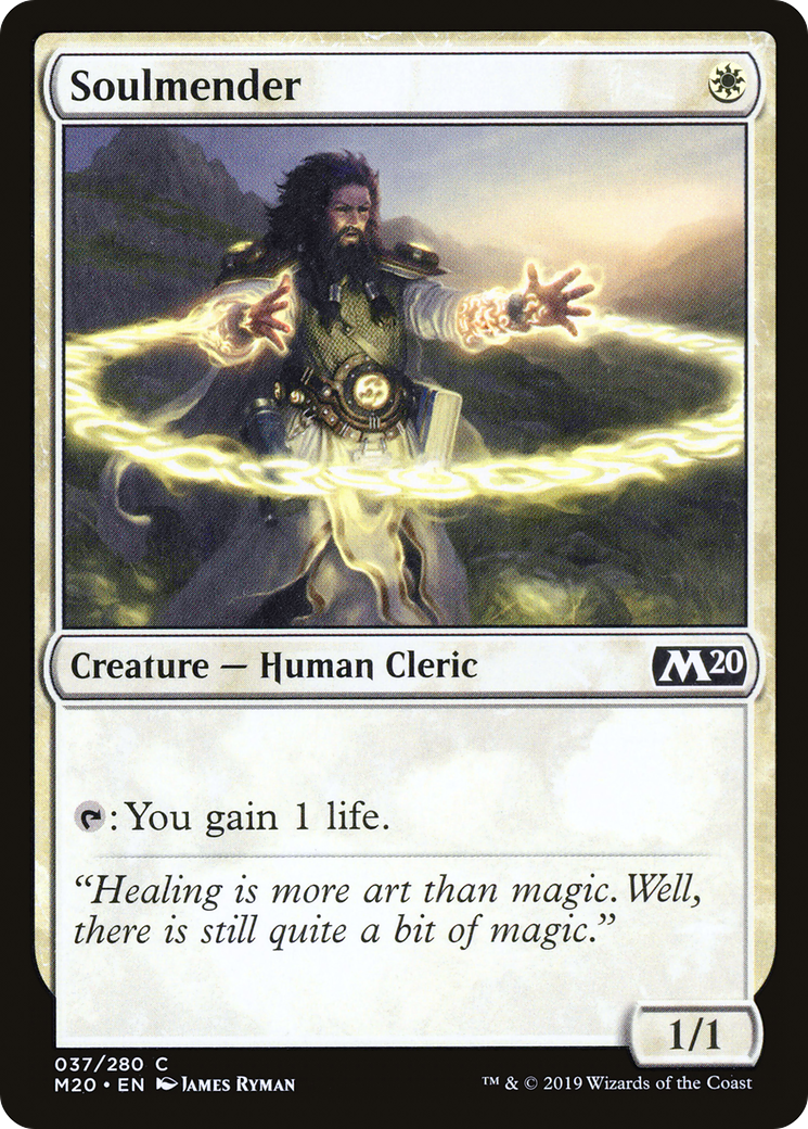 Soulmender (M20-037) [Core Set 2020] Foil MTG Single Wizards of the Coast