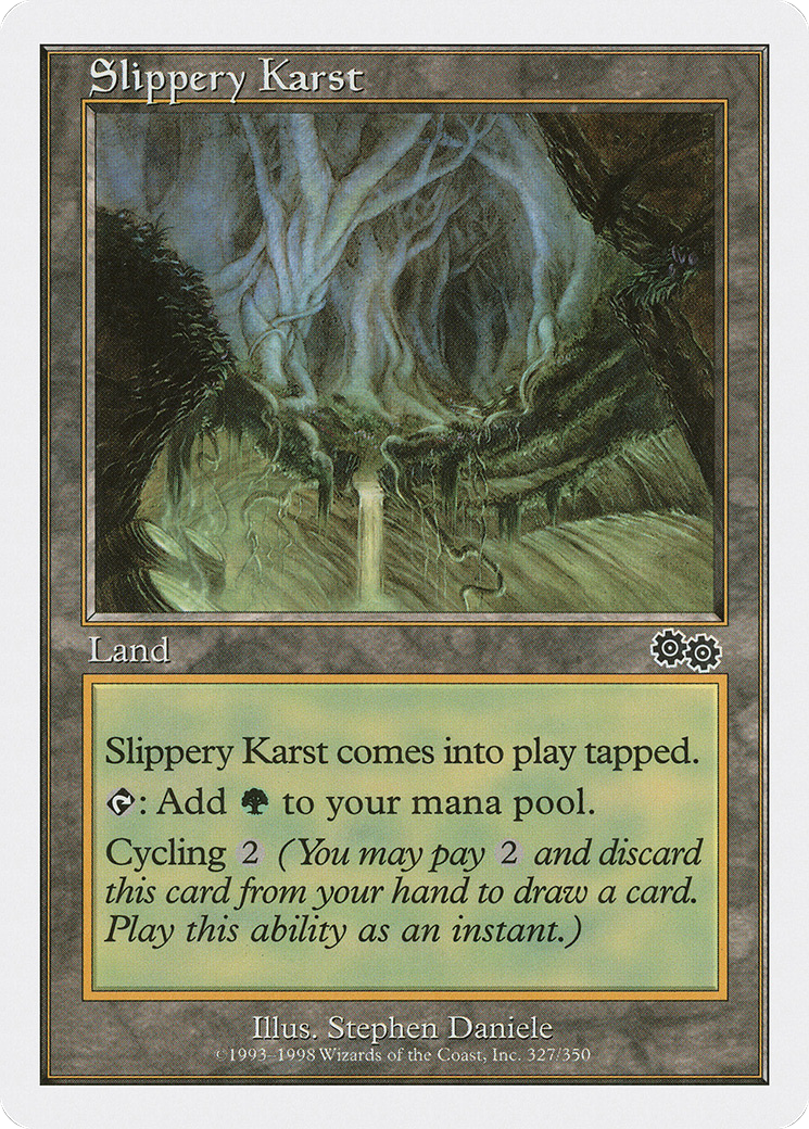 Slippery Karst (ATH-075) [Anthologies] MTG Single Wizards of the Coast