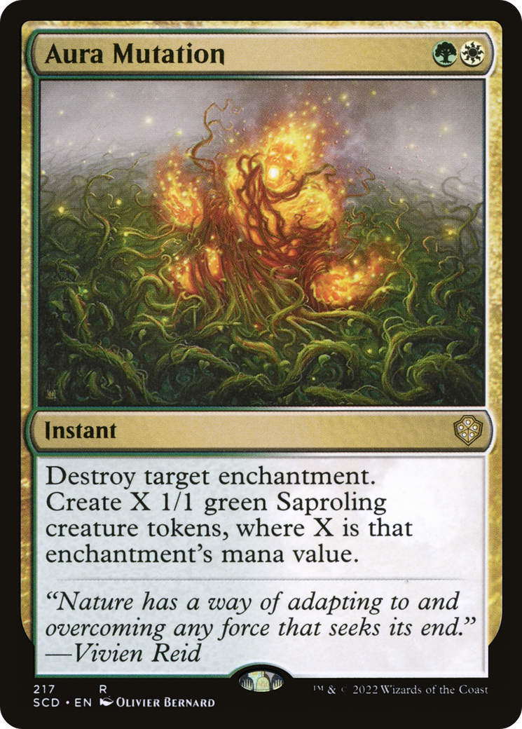 Aura Mutation (SCD-217) [Starter Commander Decks] MTG Single Wizards of the Coast