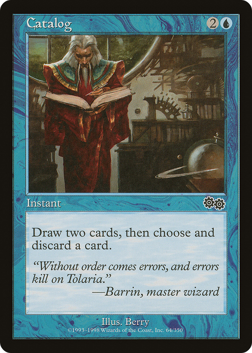 Catalog (USG-064) [Urza's Saga] MTG Single Wizards of the Coast