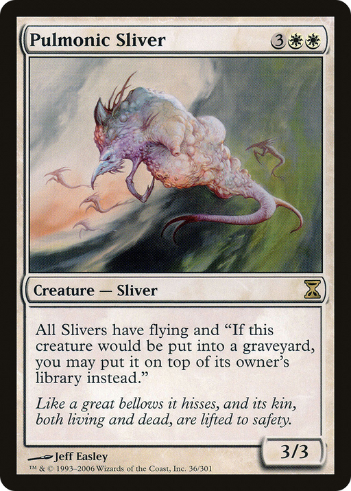 Pulmonic Sliver (TSP-036) [Time Spiral] MTG Single Wizards of the Coast