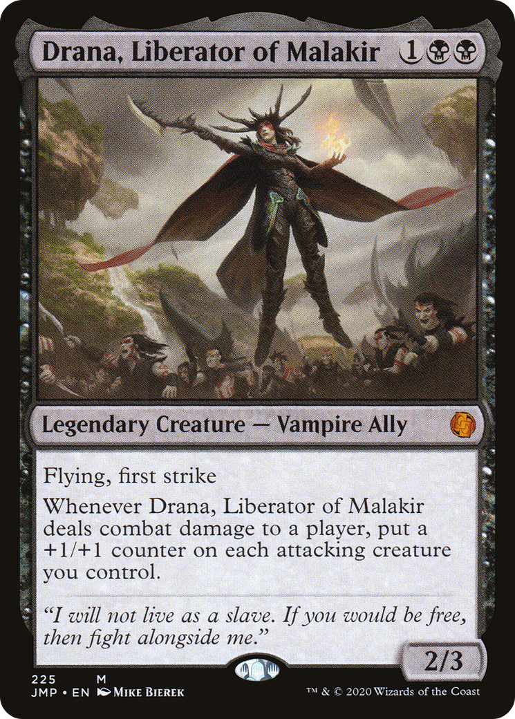 Drana, Liberator of Malakir (JMP-225) [Jumpstart] MTG Single Wizards of the Coast