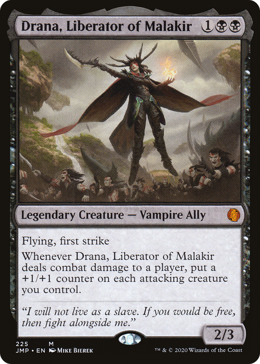 Drana, Liberator of Malakir (JMP-225) [Jumpstart] MTG Single Wizards of the Coast