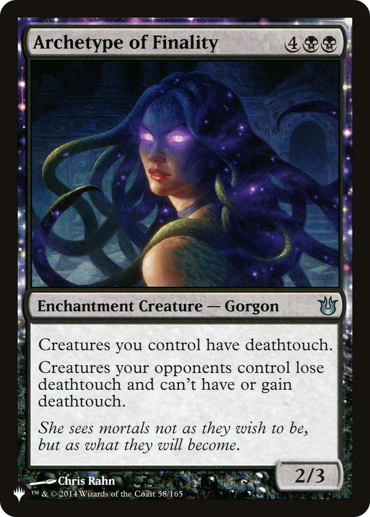 Archetype of Finality (LIST-58/165) [Mystery Booster] The List MTG Single Wizards of the Coast