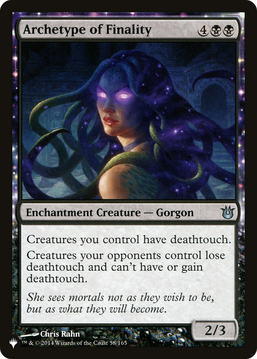 Archetype of Finality (LIST-58/165) [Mystery Booster] The List MTG Single Wizards of the Coast