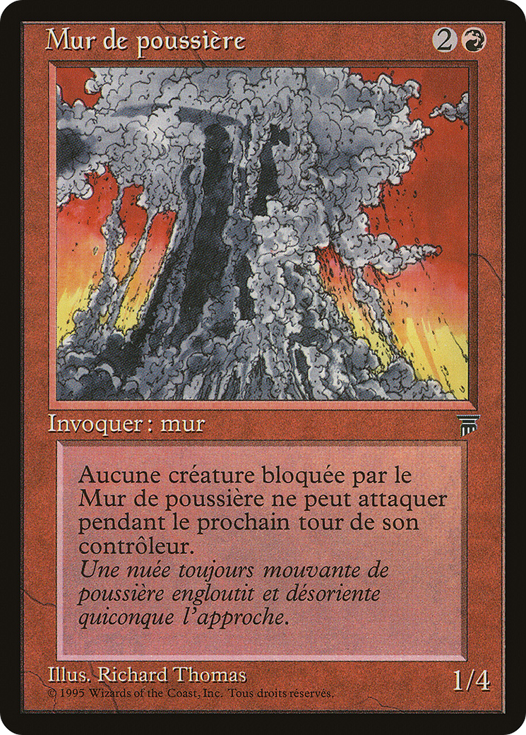 Wall of Dust (REN-097) [Renaissance] MTG Single Wizards of the Coast