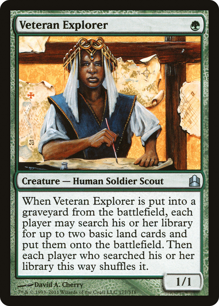 Veteran Explorer (CMD-177) [Commander 2011] MTG Single Wizards of the Coast
