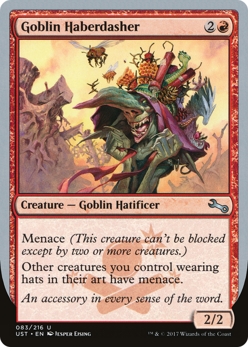 Goblin Haberdasher (UST-083) [Unstable] MTG Single Wizards of the Coast