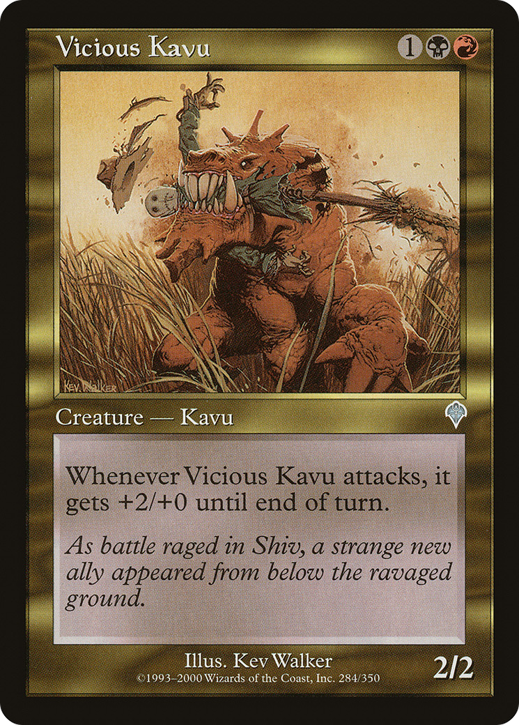 Vicious Kavu (INV-284) [Invasion] MTG Single Wizards of the Coast
