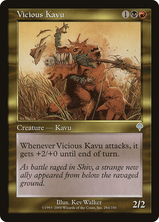 Vicious Kavu (INV-284) [Invasion] MTG Single Wizards of the Coast