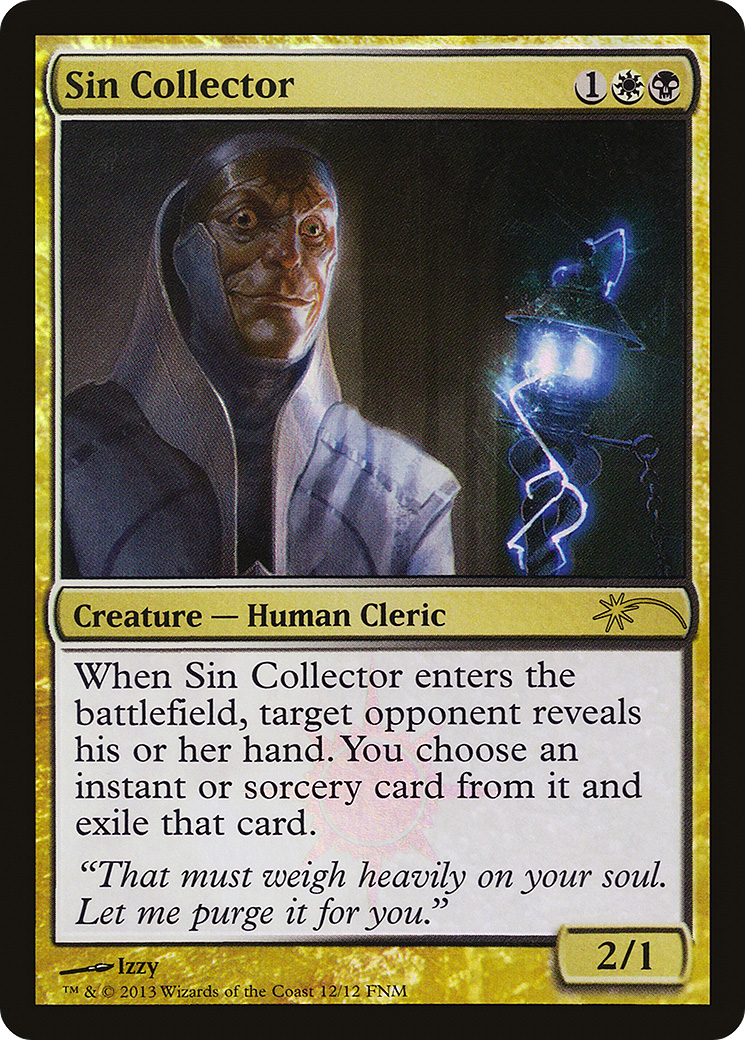 Sin Collector (FNM-012) [Misc] Friday Night Magic 2013 Foil MTG Single Wizards of the Coast