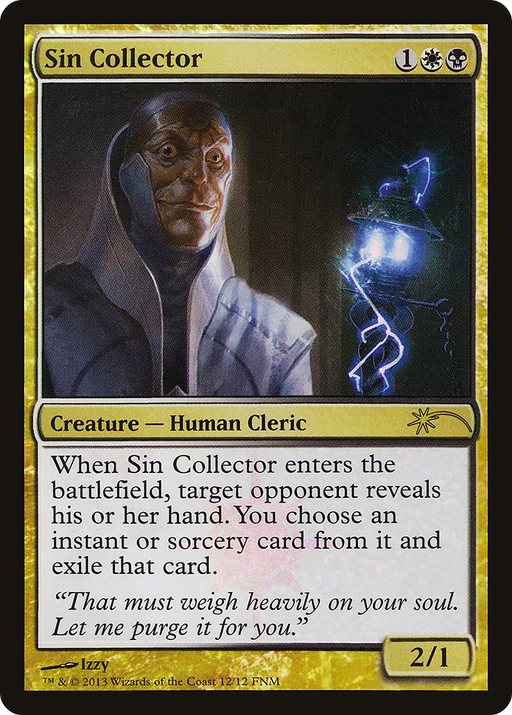 Sin Collector (FNM-012) [Misc] Friday Night Magic 2013 Foil MTG Single Wizards of the Coast