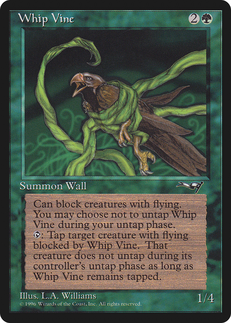 Whip Vine (ALL-103B) [Alliances] MTG Single Wizards of the Coast