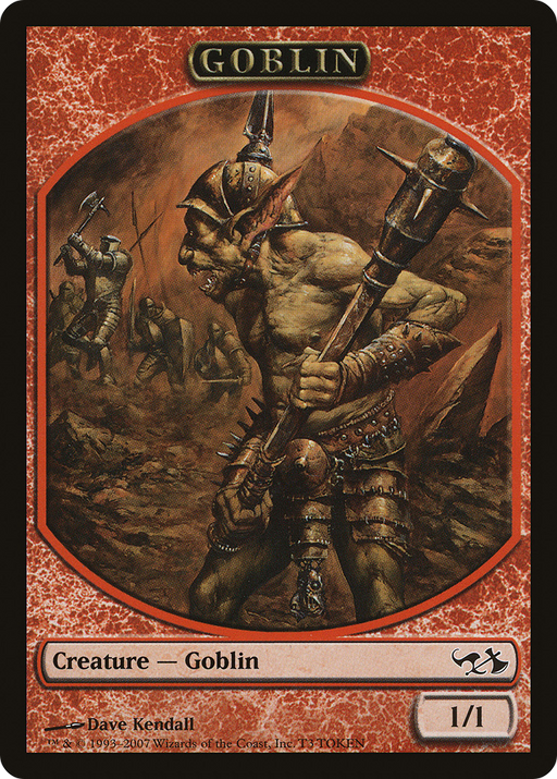 Goblin (EVG-0T3) [Misc] Duel Decks: Elves vs. Goblins Tokens MTG Single Wizards of the Coast